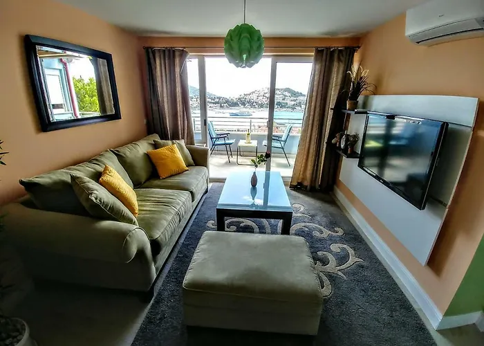 2 Bedroom 2 Bathroom Sea View, Private Free Parking 두브로브니크